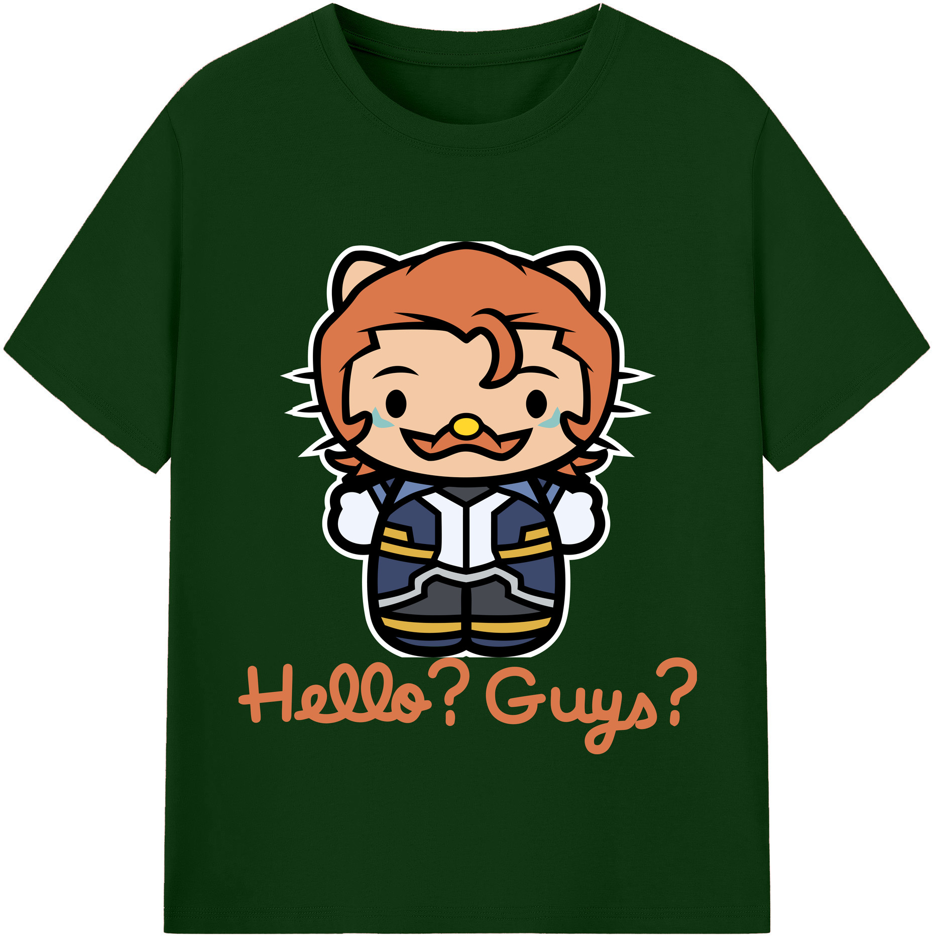 （画像用） Hello Kitty ハローキティ 綿100％半袖Tシャツ（フロントプリント）